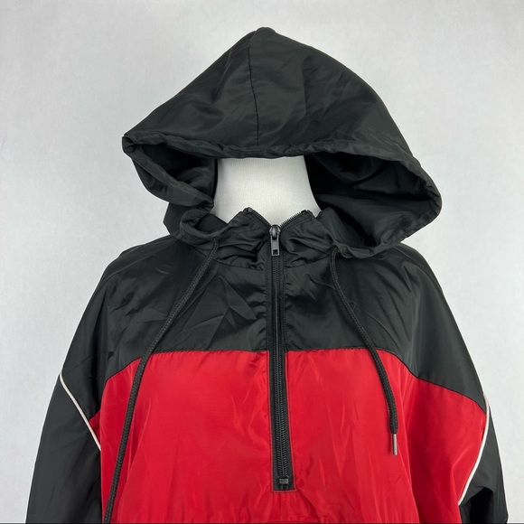 Super Nintendo Entertainment System Small Black Red Long Sleeve Pullover Hoodie - Picture 2 of 7